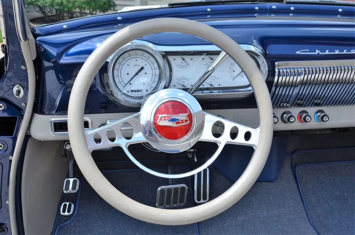 1954 Chevrolet Bel Air Convertible, view