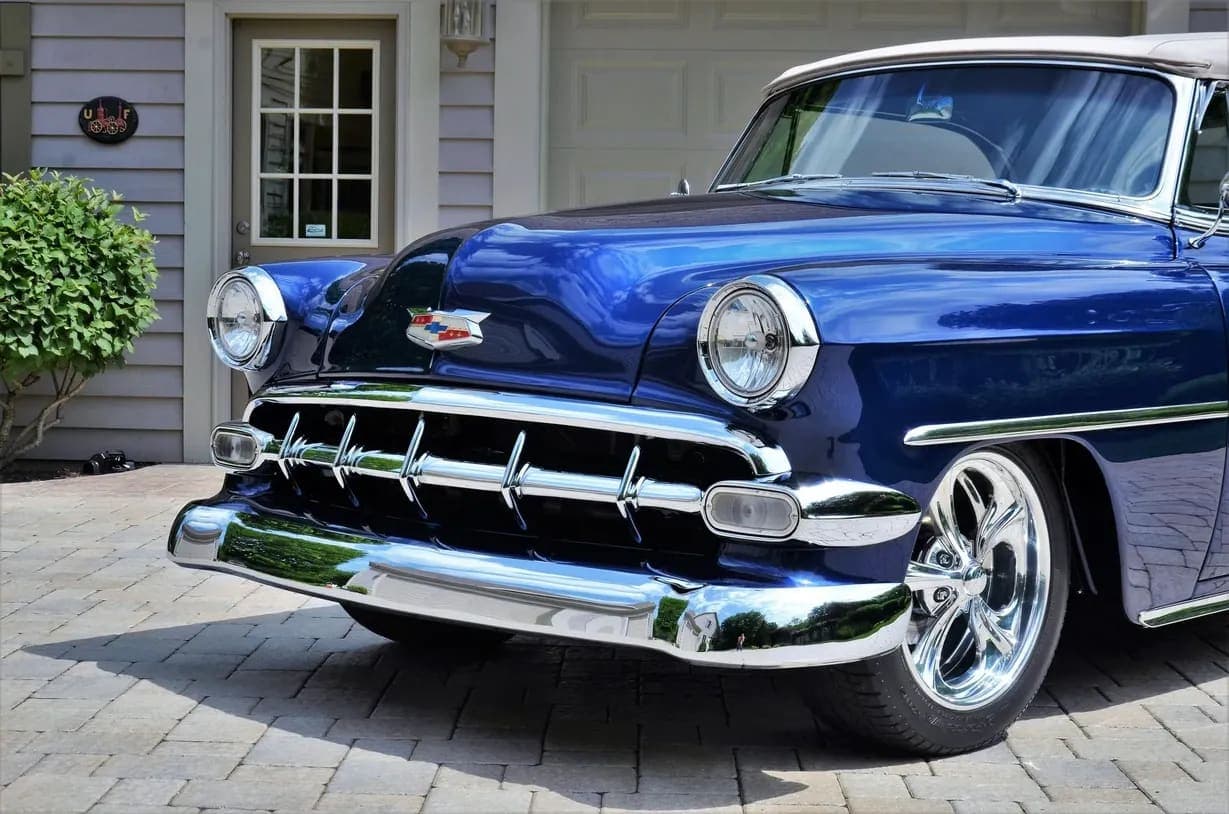 1954 Chevrolet Bel Air Convertible, view