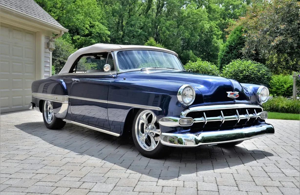 1954 Chevrolet Bel Air Convertible, view