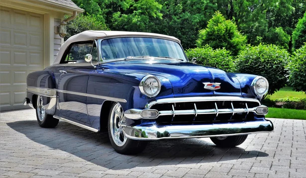 1954 Chevrolet Bel Air Convertible, view