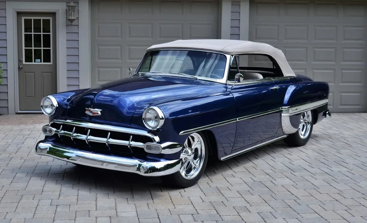 1954 Chevrolet Bel Air Convertible, view