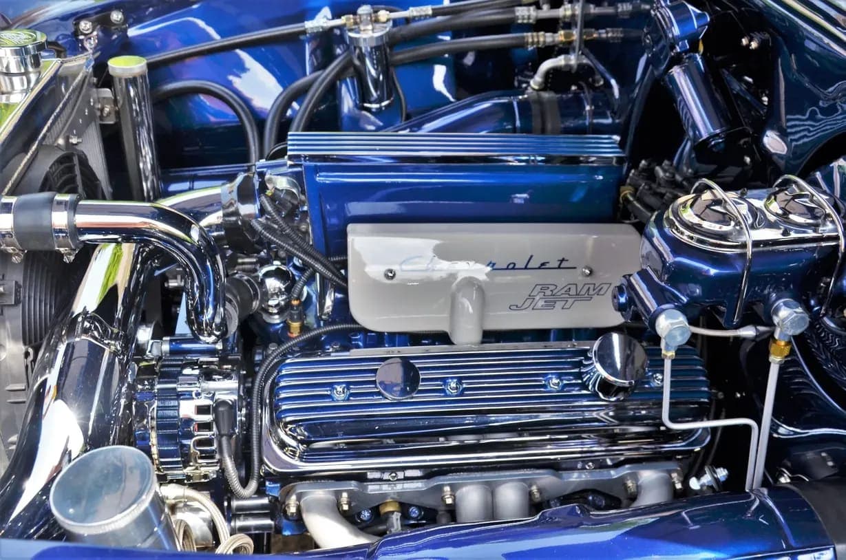 1954 Chevrolet Bel Air Convertible, view