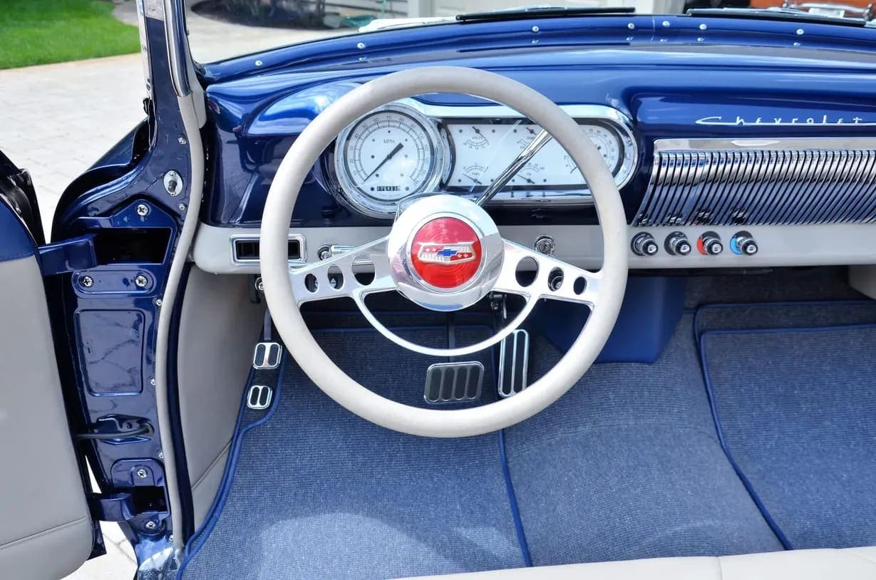 1954 Chevrolet Bel Air Convertible, view