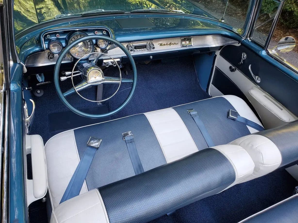 1957 Chevrolet Bel Air Convertible, view
