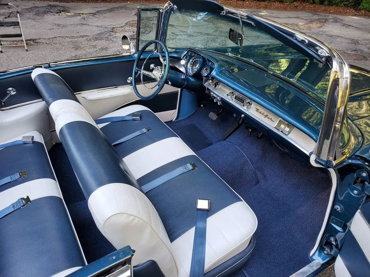 1957 Chevrolet Bel Air Convertible, view