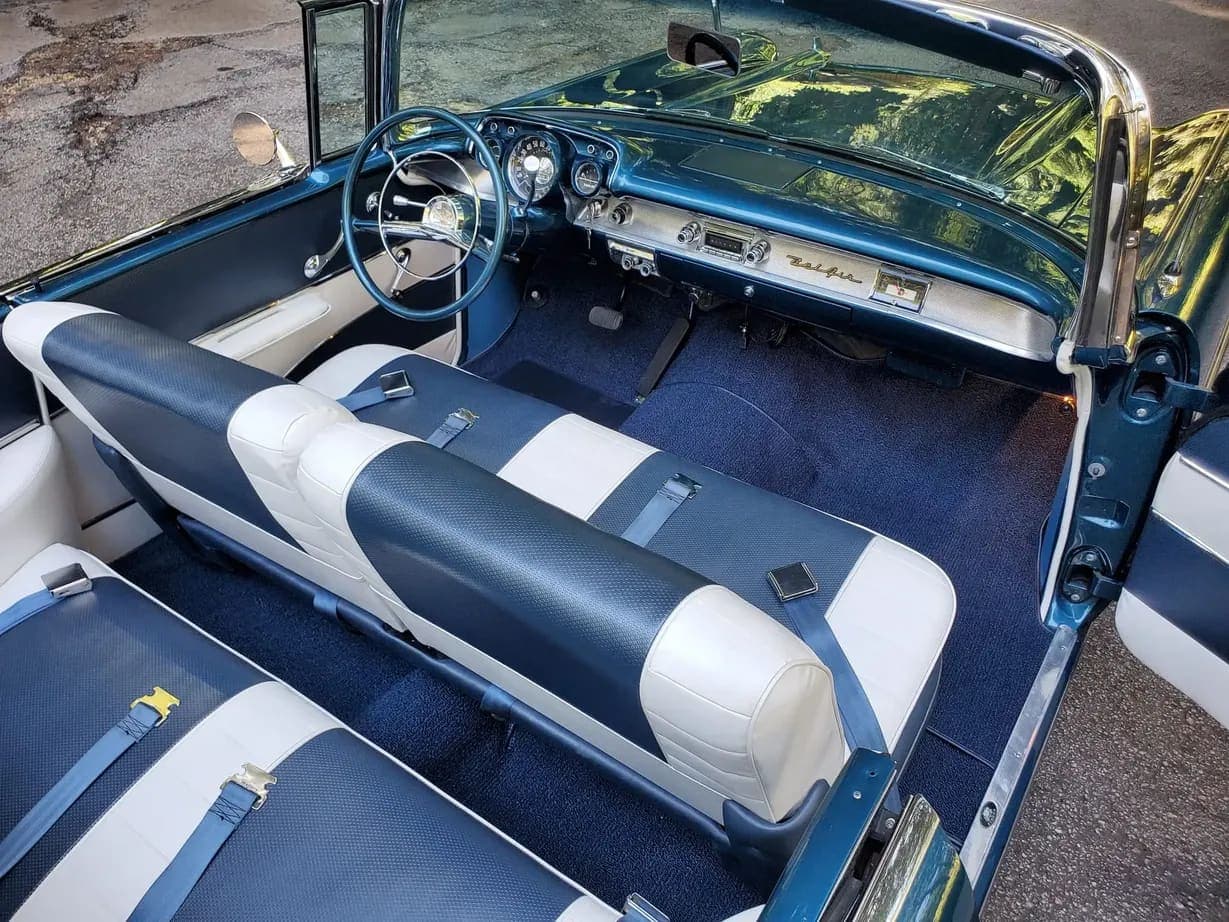 1957 Chevrolet Bel Air Convertible, view