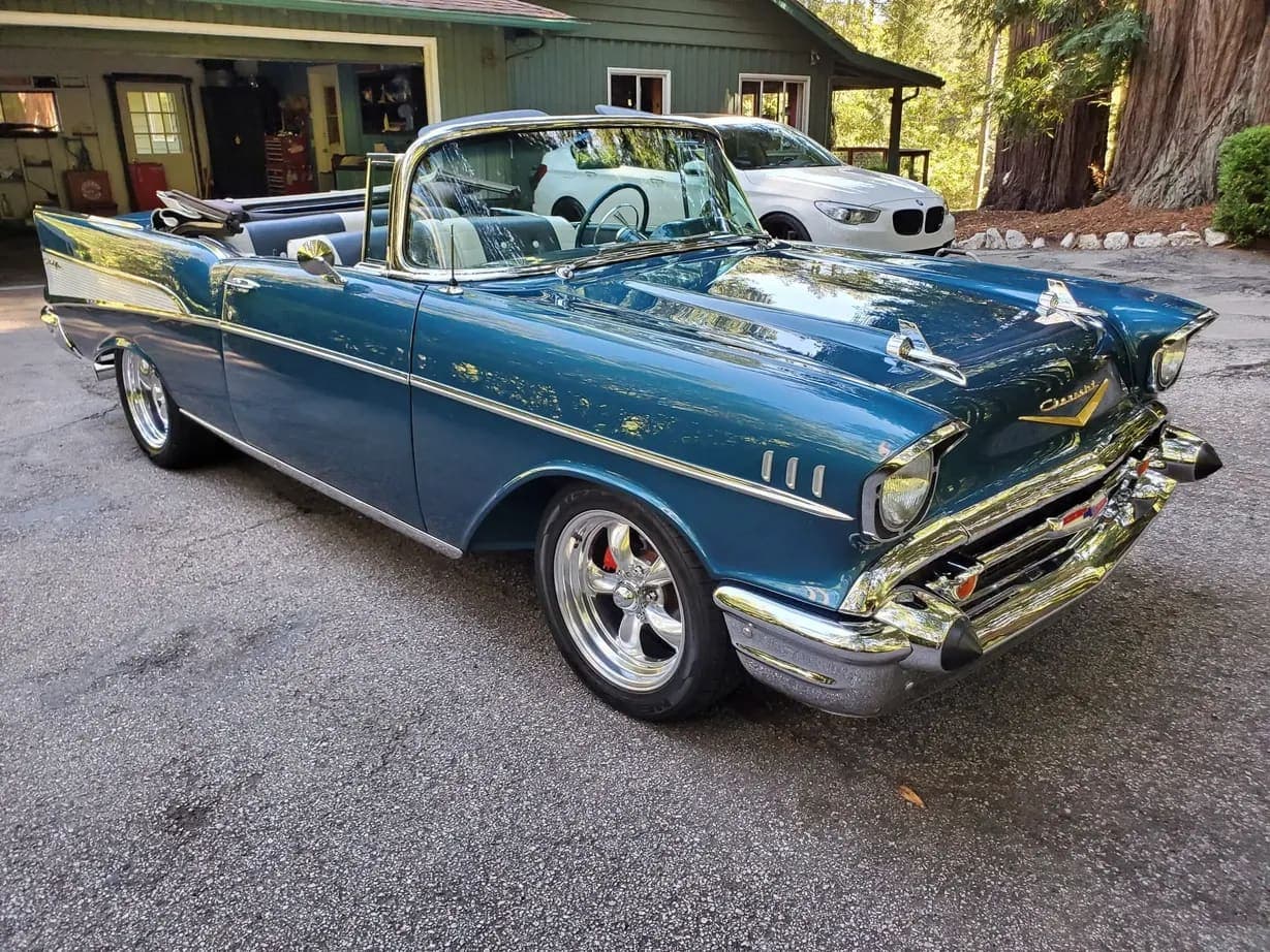 1957 Chevrolet Bel Air Convertible, view