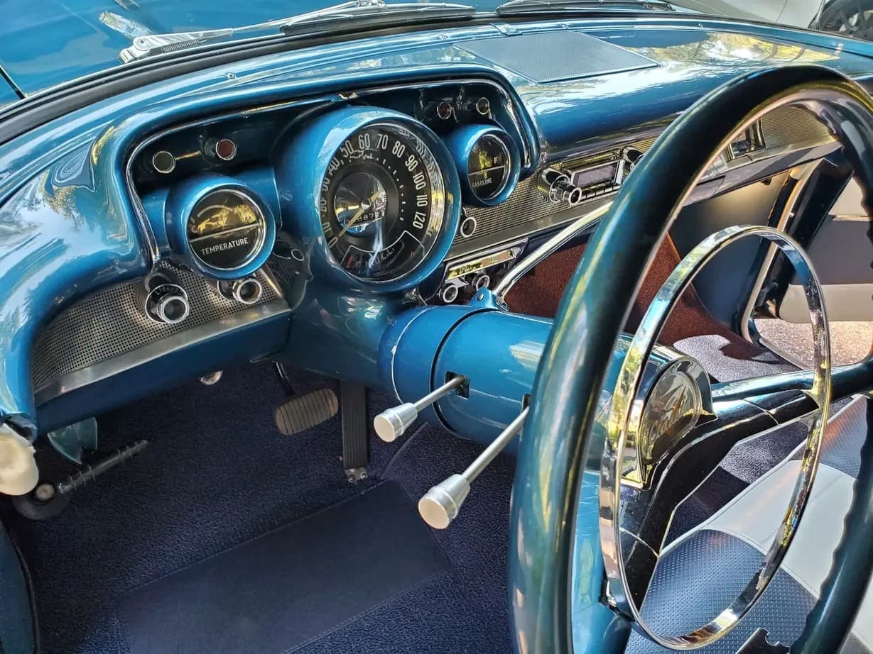 1957 Chevrolet Bel Air Convertible, view
