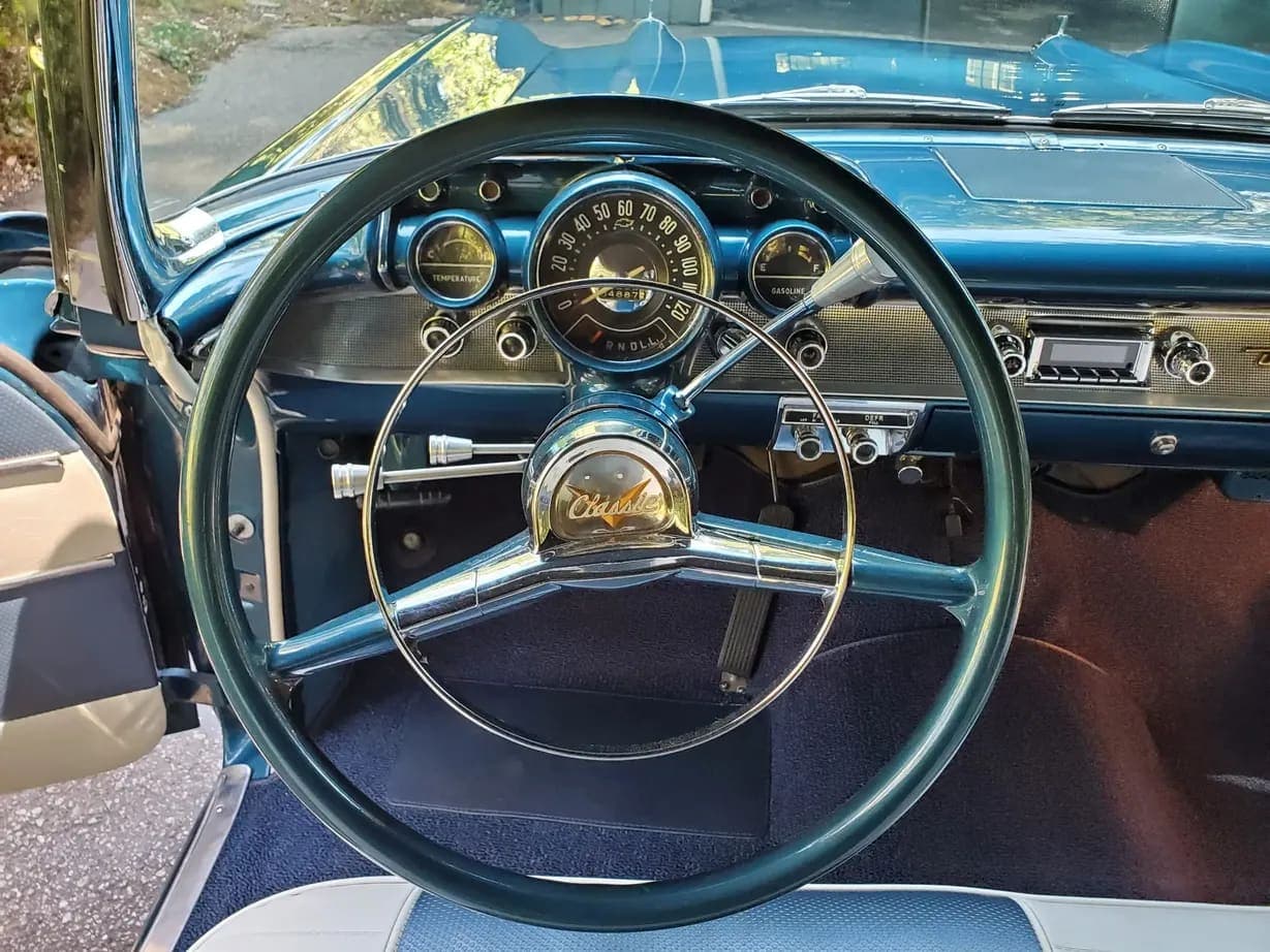 1957 Chevrolet Bel Air Convertible, view