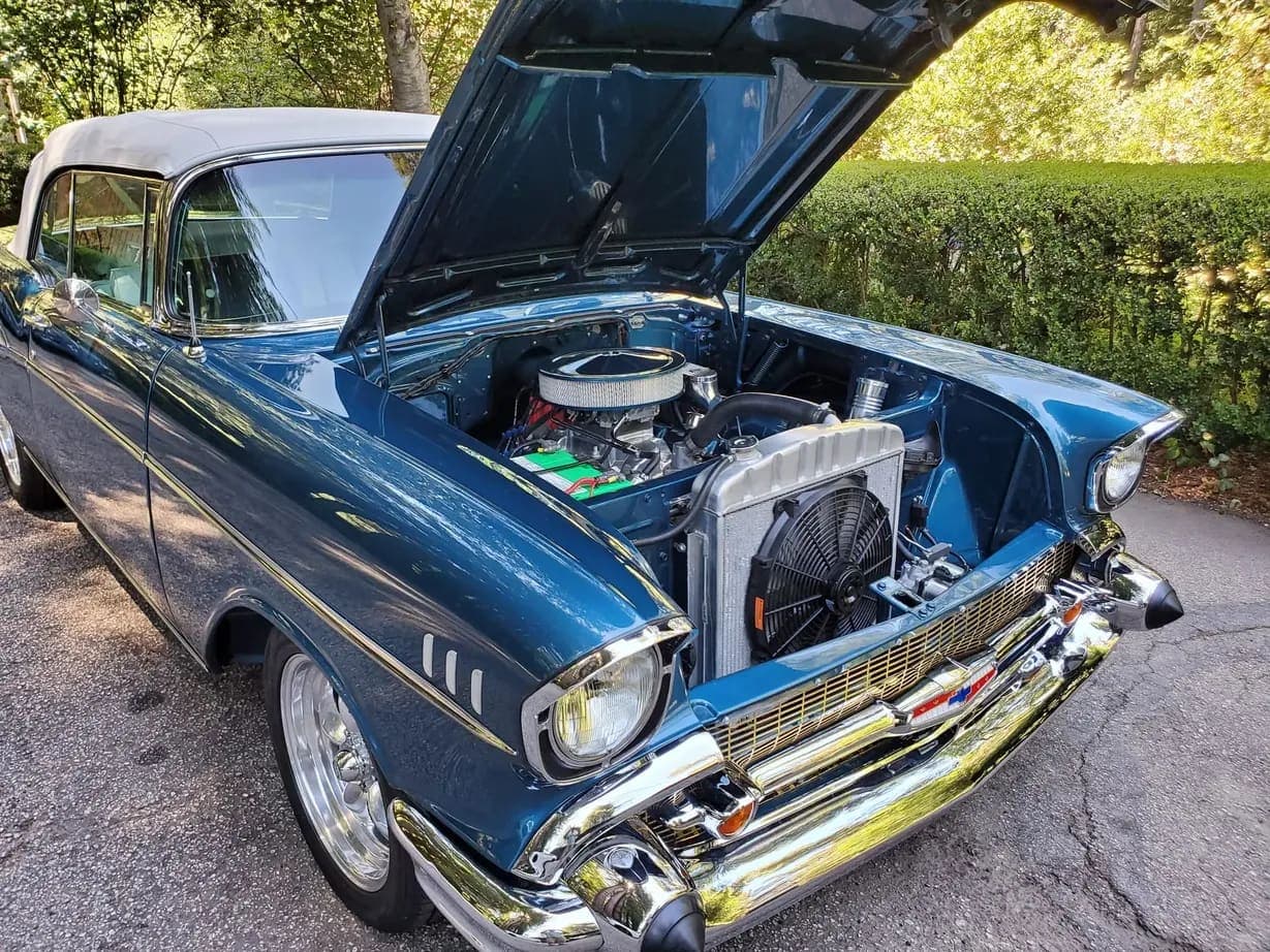 1957 Chevrolet Bel Air Convertible, view