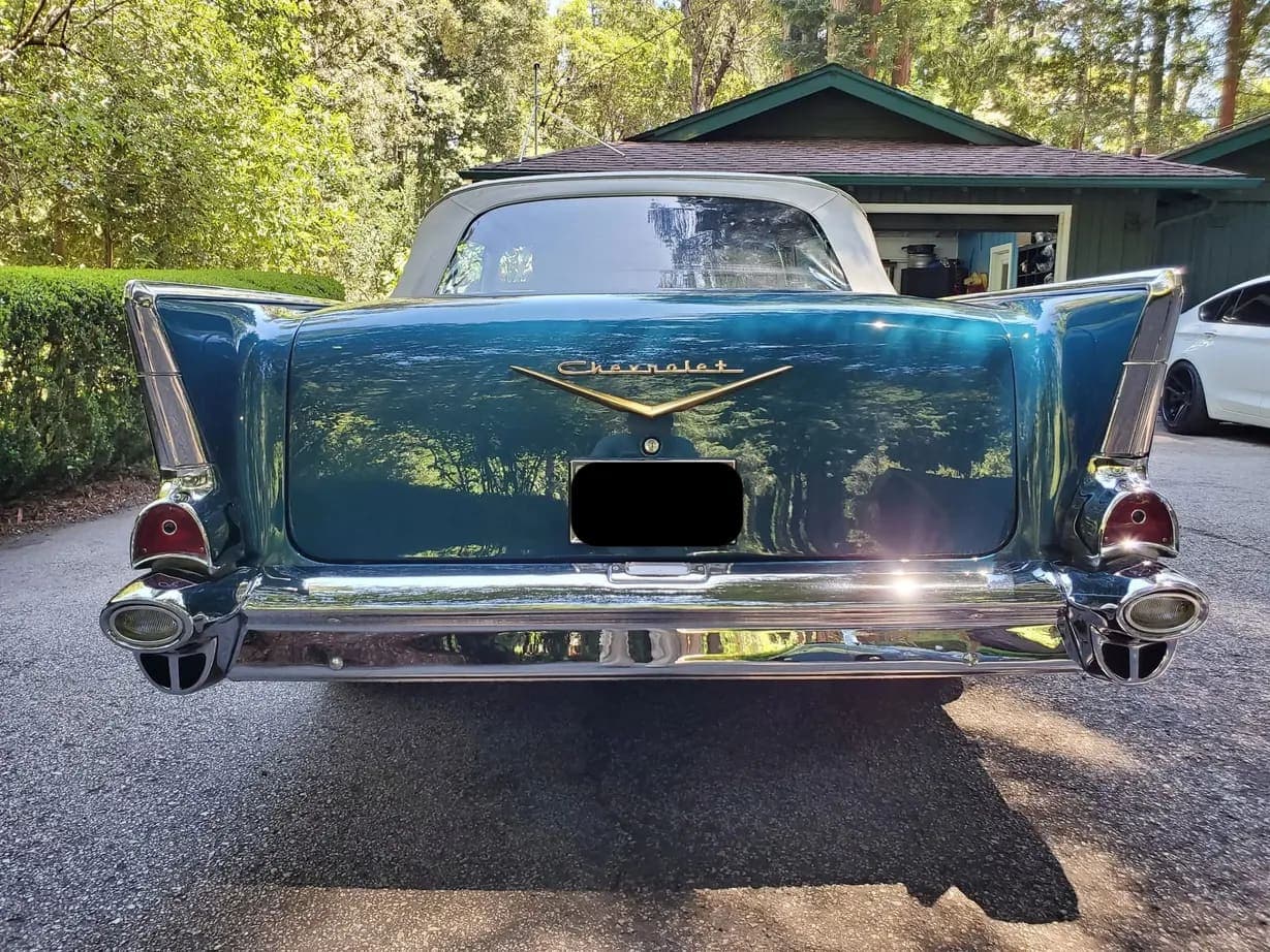 1957 Chevrolet Bel Air Convertible, view