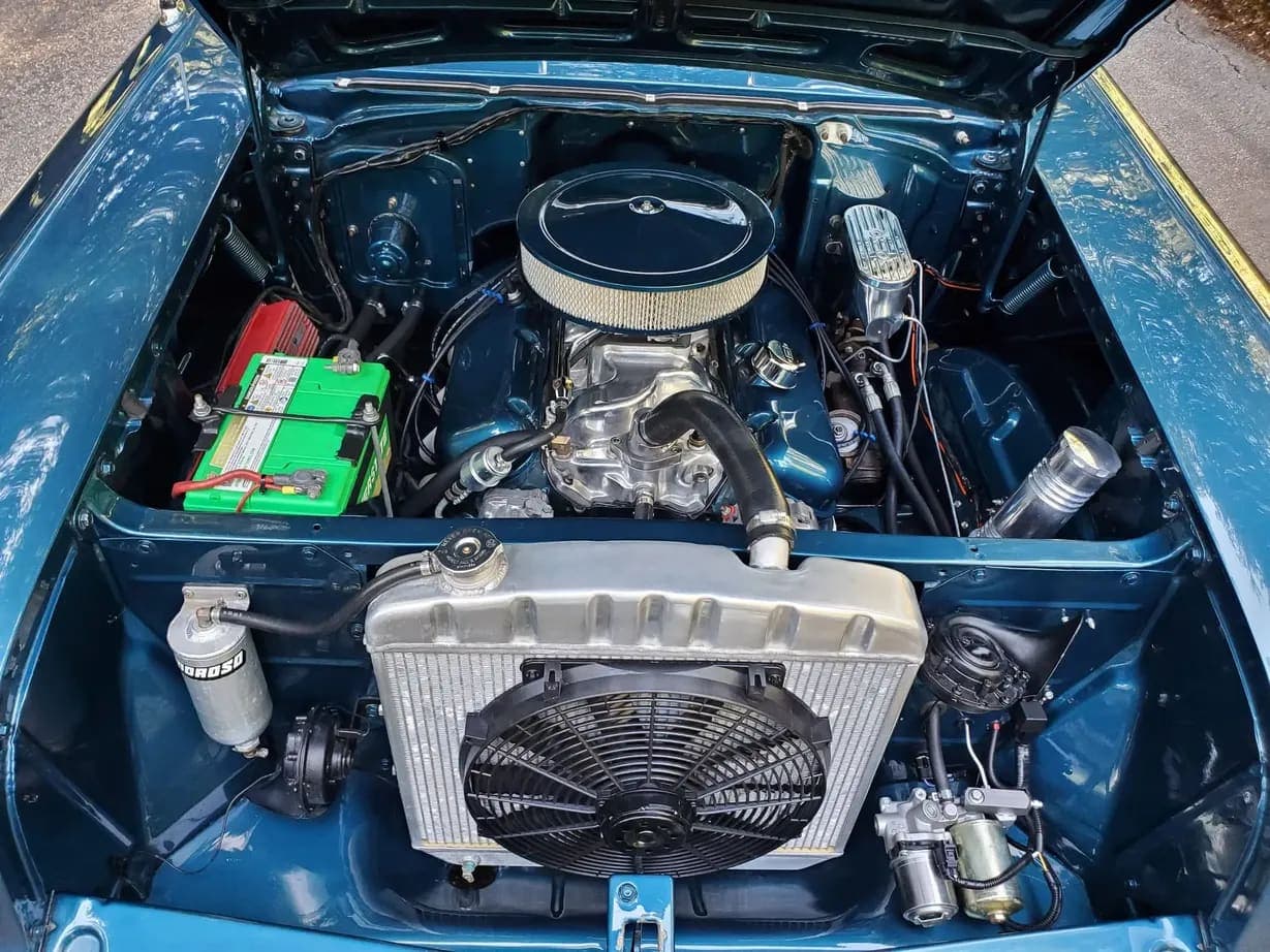 1957 Chevrolet Bel Air Convertible, view