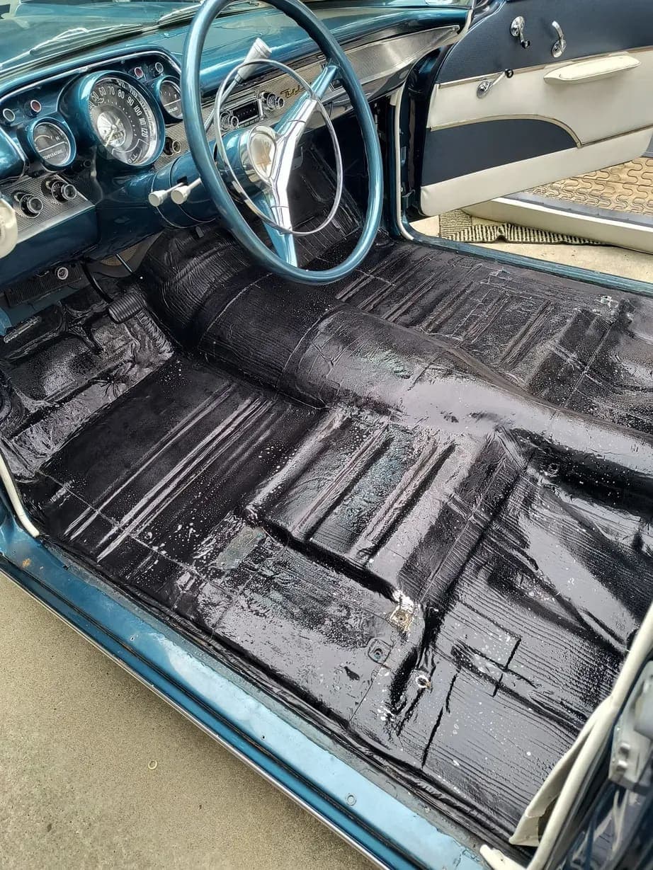 1957 Chevrolet Bel Air Convertible, view