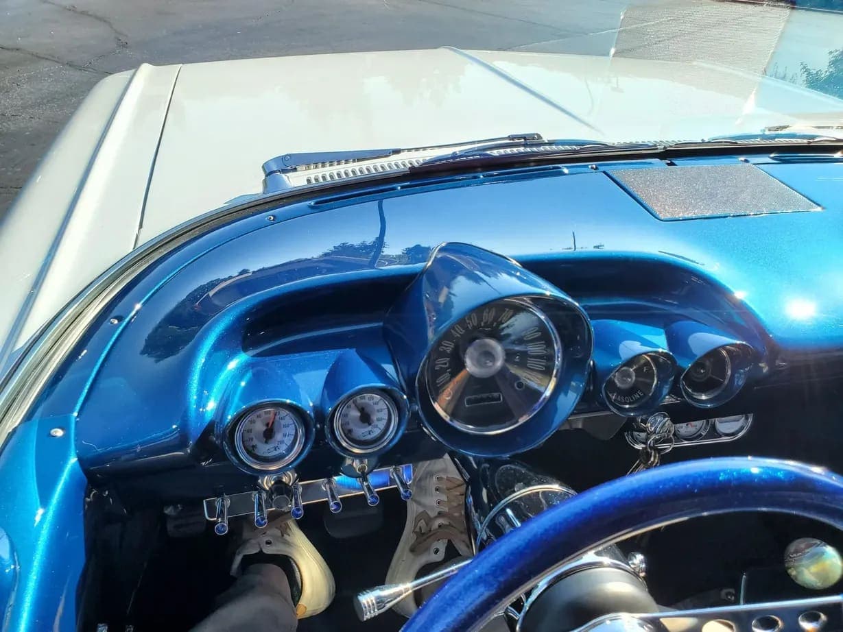 1957 Chevrolet Bel Air Convertible, view