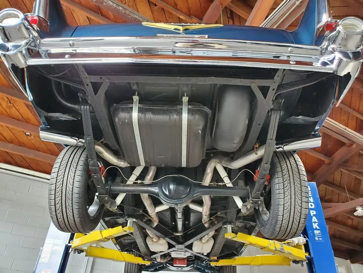 1957 Chevrolet Bel Air Convertible, view