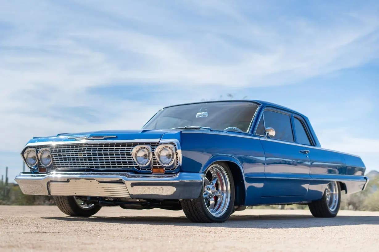 1963 Chevrolet Biscayne Two-Door Sedan video preview