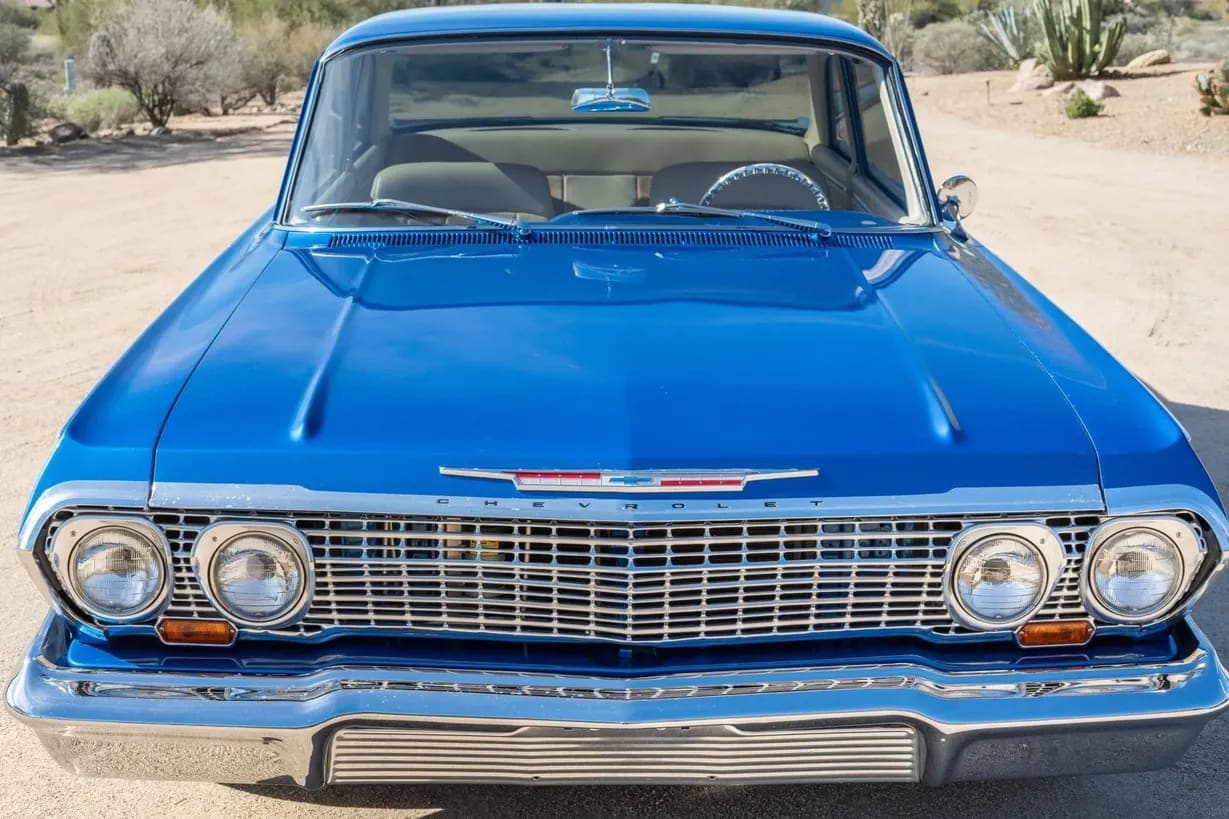 1963 Chevrolet Biscayne Two-Door Sedan, view