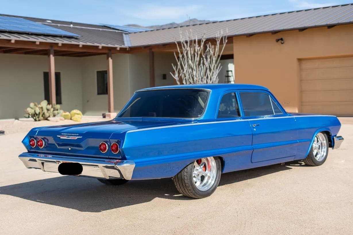 1963 Chevrolet Biscayne Two-Door Sedan, view