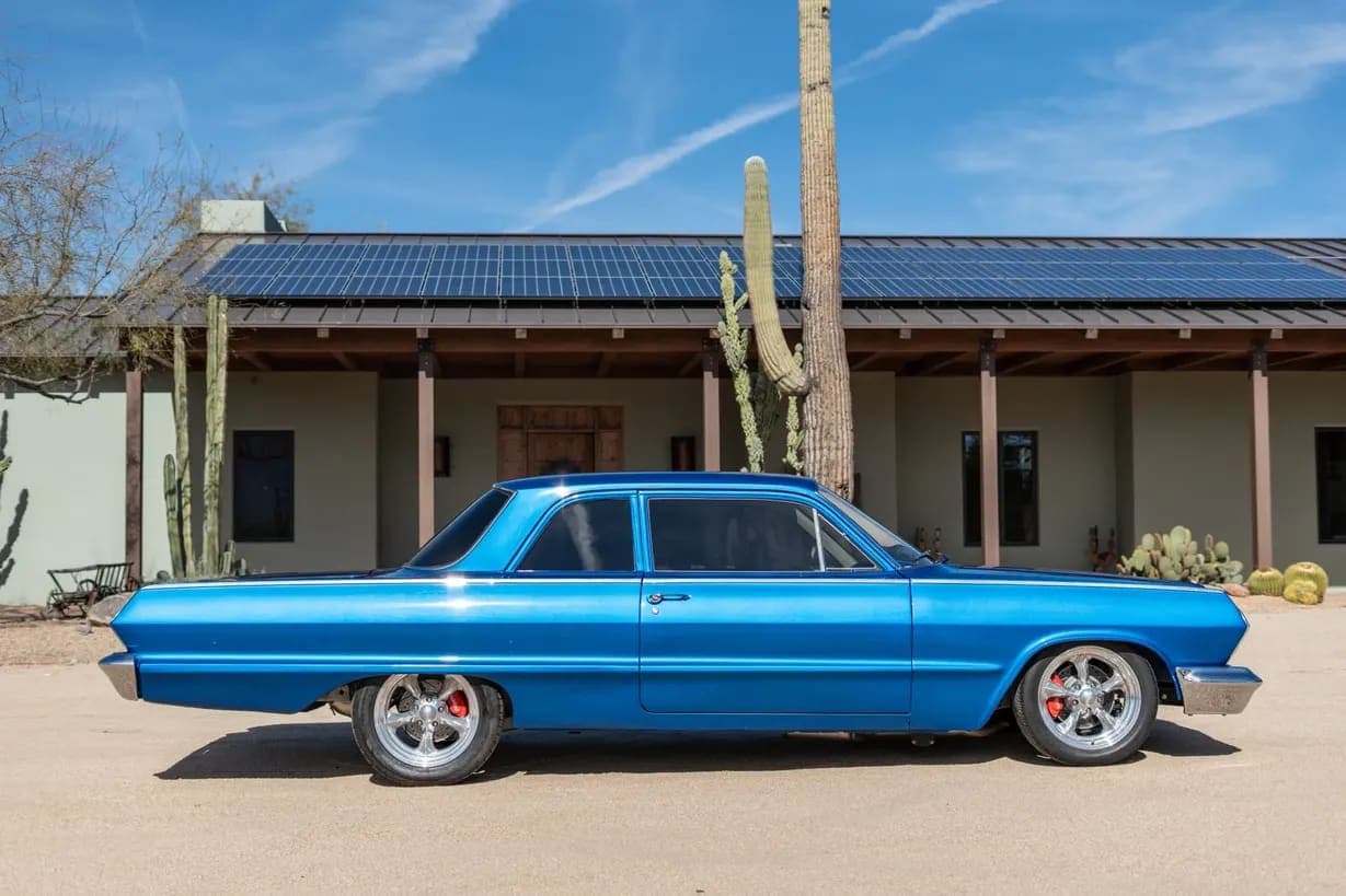 1963 Chevrolet Biscayne Two-Door Sedan, view