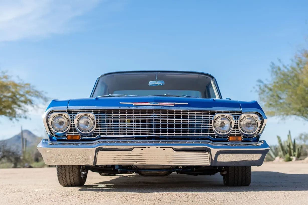 1963 Chevrolet Biscayne Two-Door Sedan, view