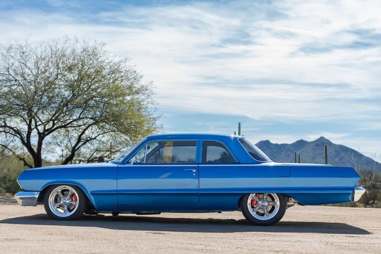 1963 Chevrolet Biscayne Two-Door Sedan, view