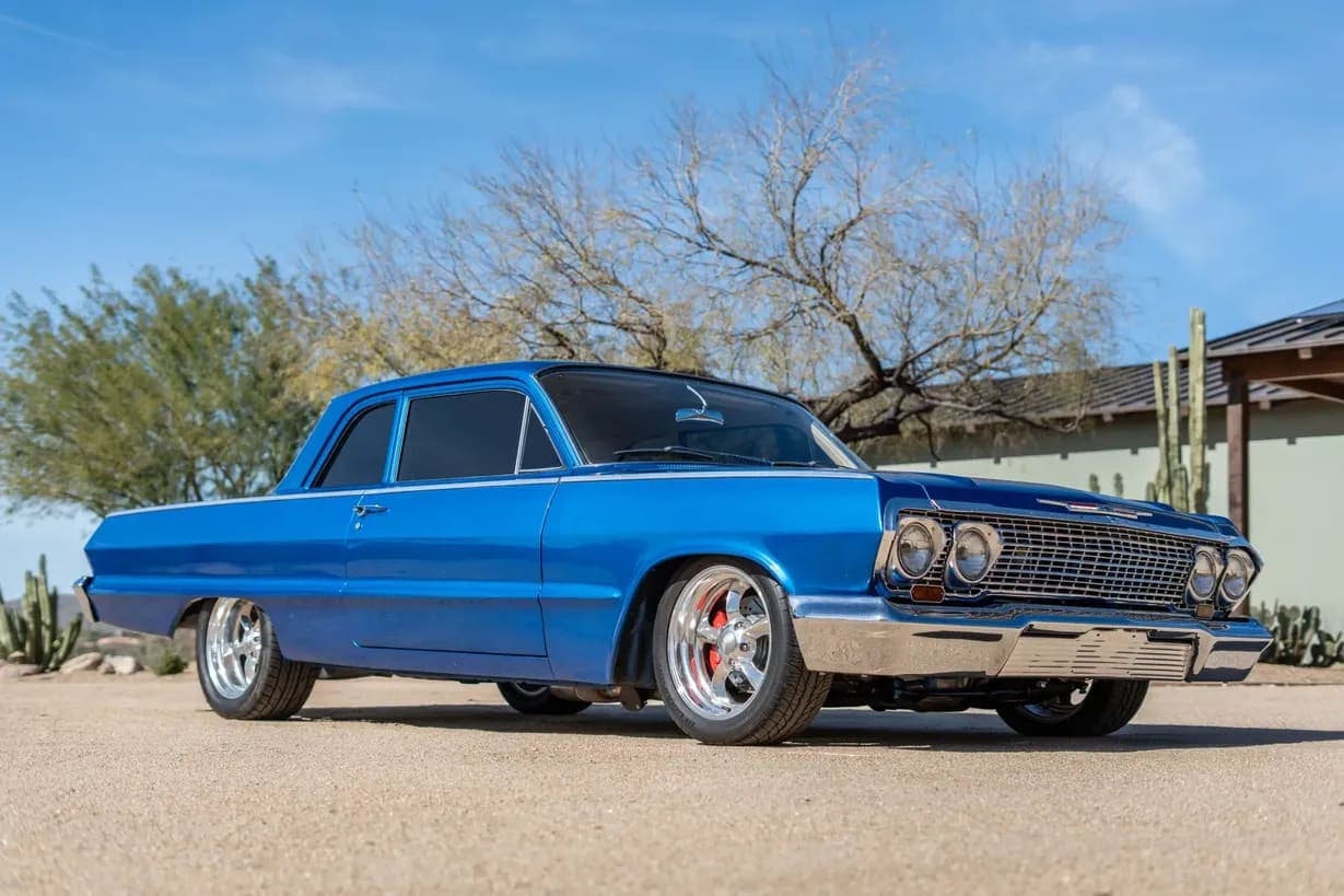 1963 Chevrolet Biscayne Two-Door Sedan, view