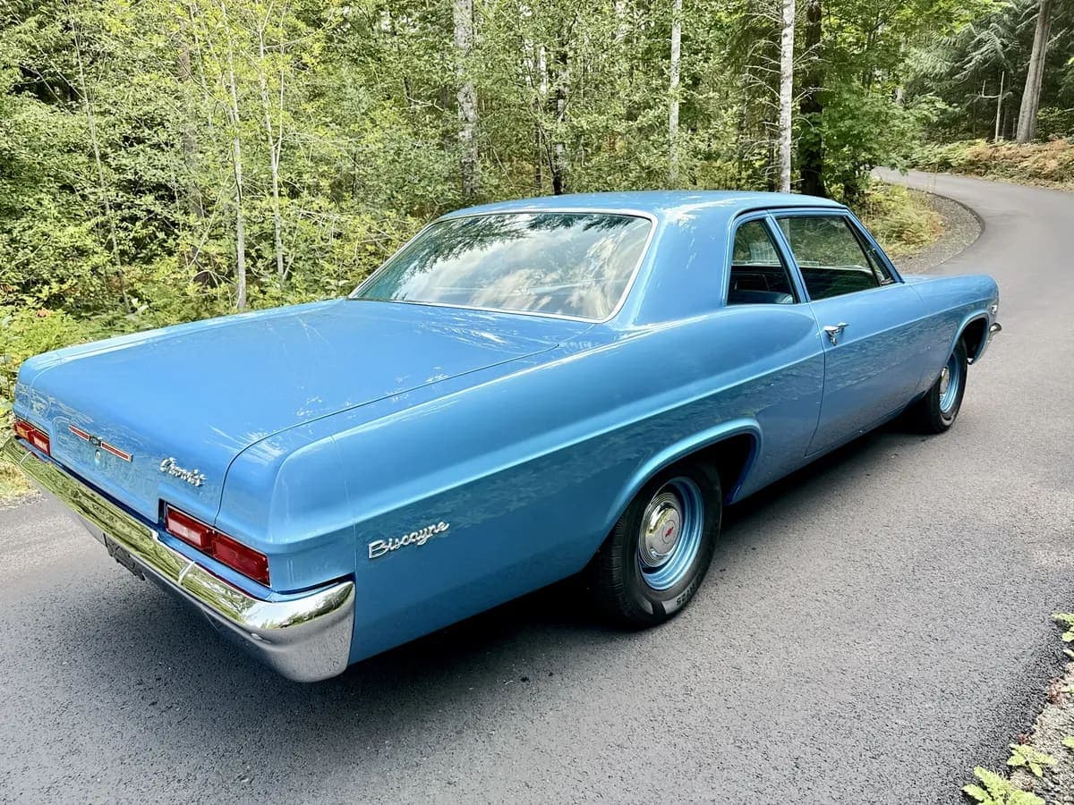 1966 Chevrolet Biscayne 2-Door Sedan 4-Speed, view