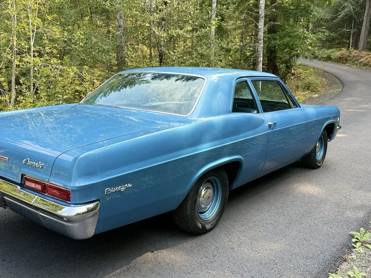 1966 Chevrolet Biscayne 2-Door Sedan 4-Speed, view
