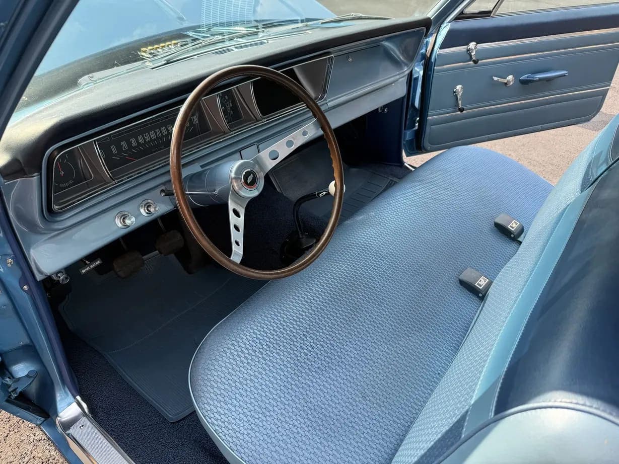 1966 Chevrolet Biscayne 2-Door Sedan 4-Speed, view