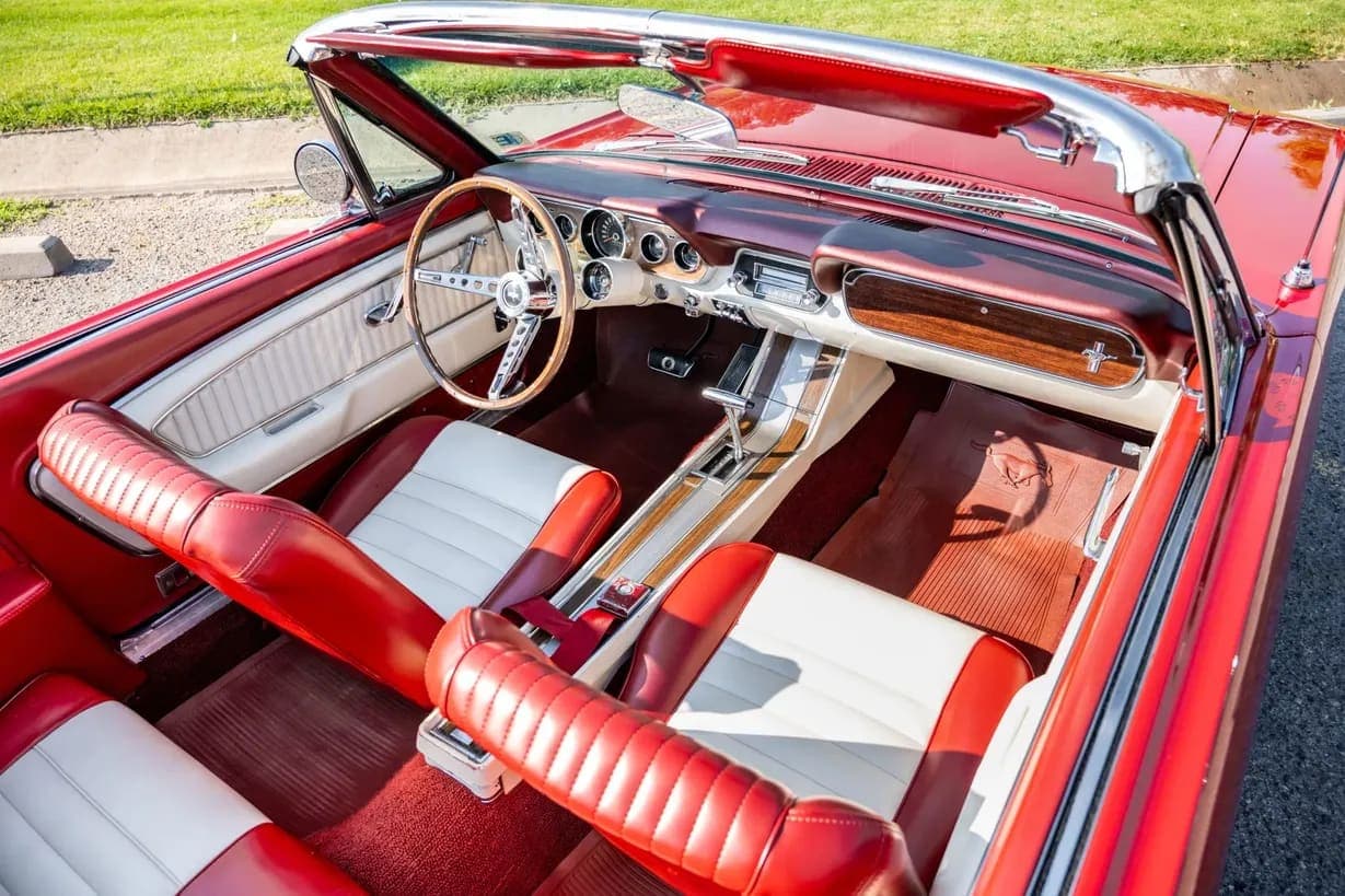 1966 Ford Mustang GT Convertible A-Code 289, view
