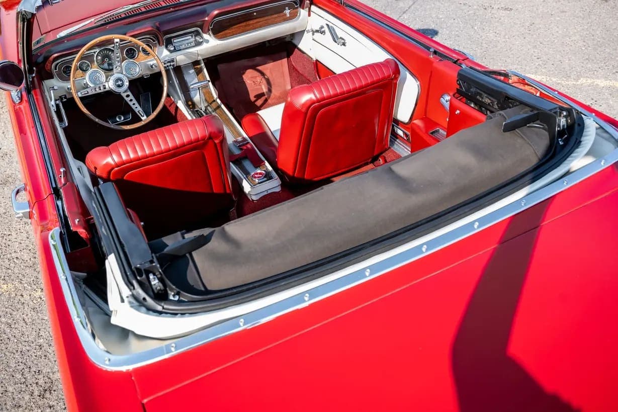 1966 Ford Mustang GT Convertible A-Code 289, view