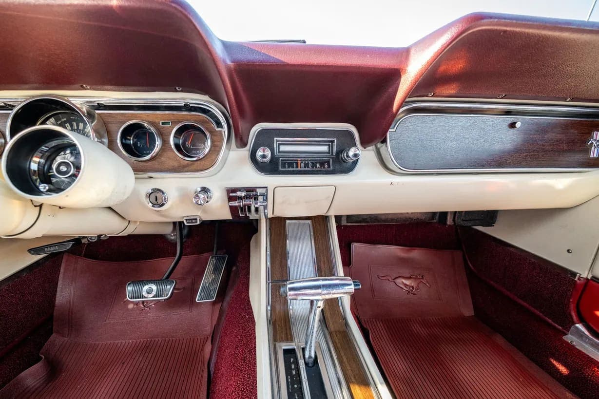 1966 Ford Mustang GT Convertible A-Code 289, view