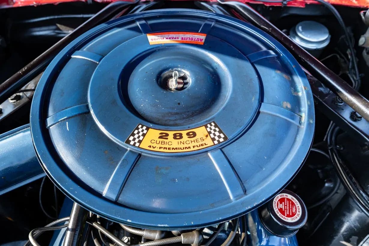 1966 Ford Mustang GT Convertible A-Code 289, view