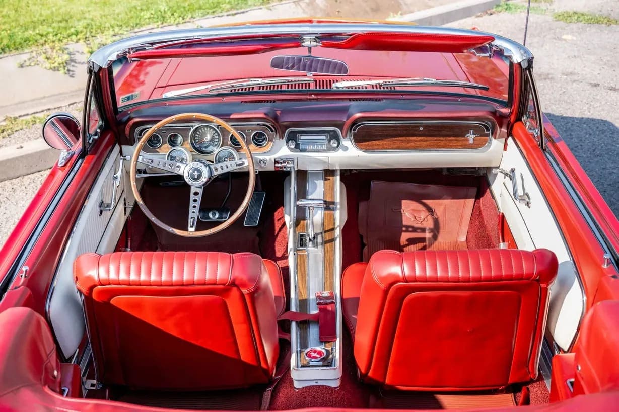 1966 Ford Mustang GT Convertible A-Code 289, view