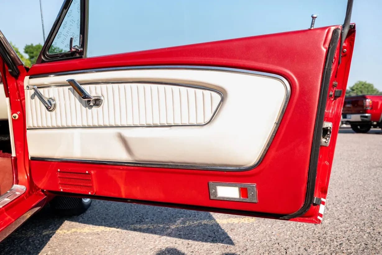 1966 Ford Mustang GT Convertible A-Code 289, view