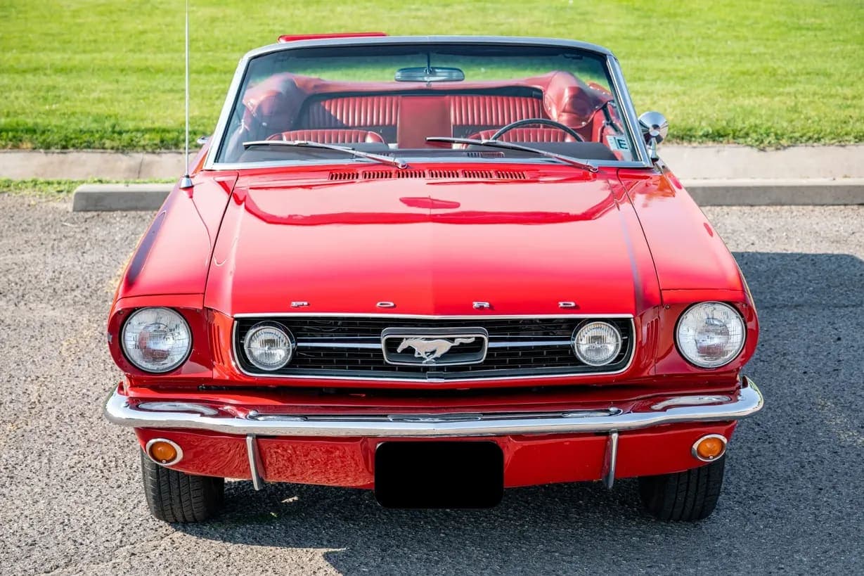1966 Ford Mustang GT Convertible A-Code 289, view