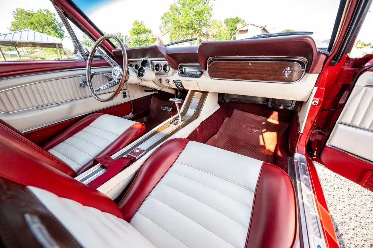 1966 Ford Mustang GT Convertible A-Code 289, view