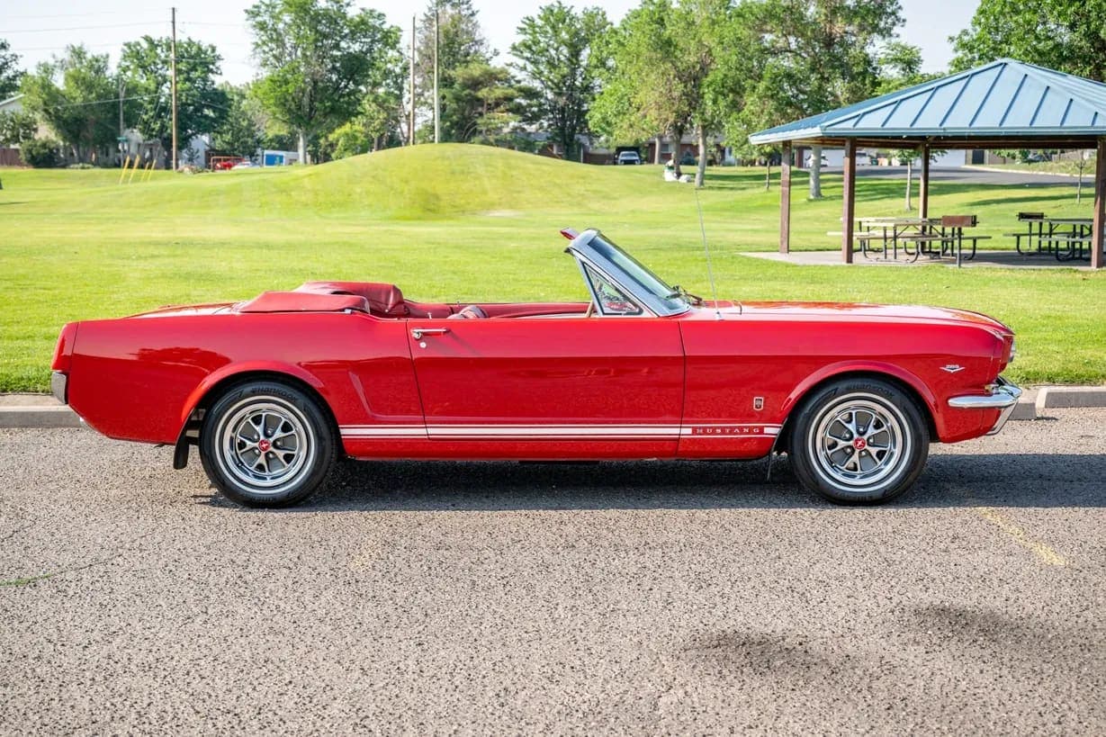 1966 Ford Mustang GT Convertible A-Code 289, view