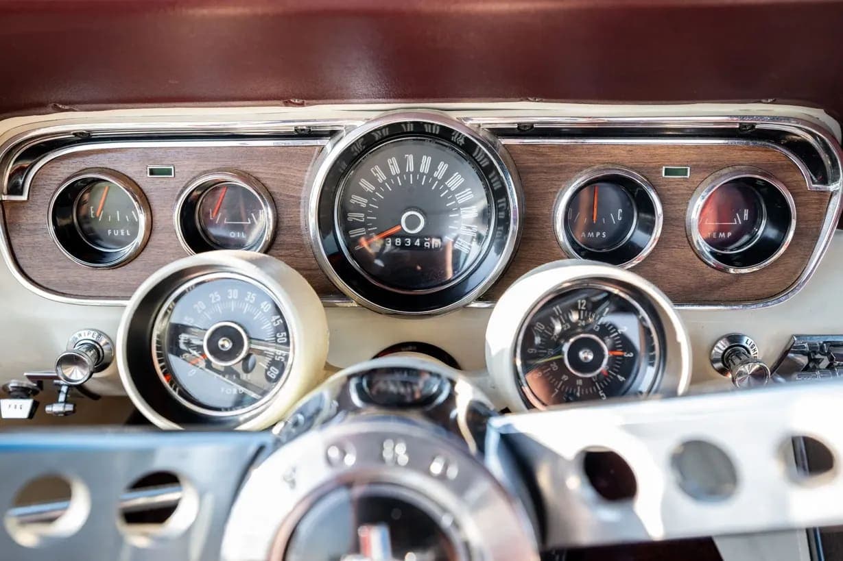 1966 Ford Mustang GT Convertible A-Code 289, view