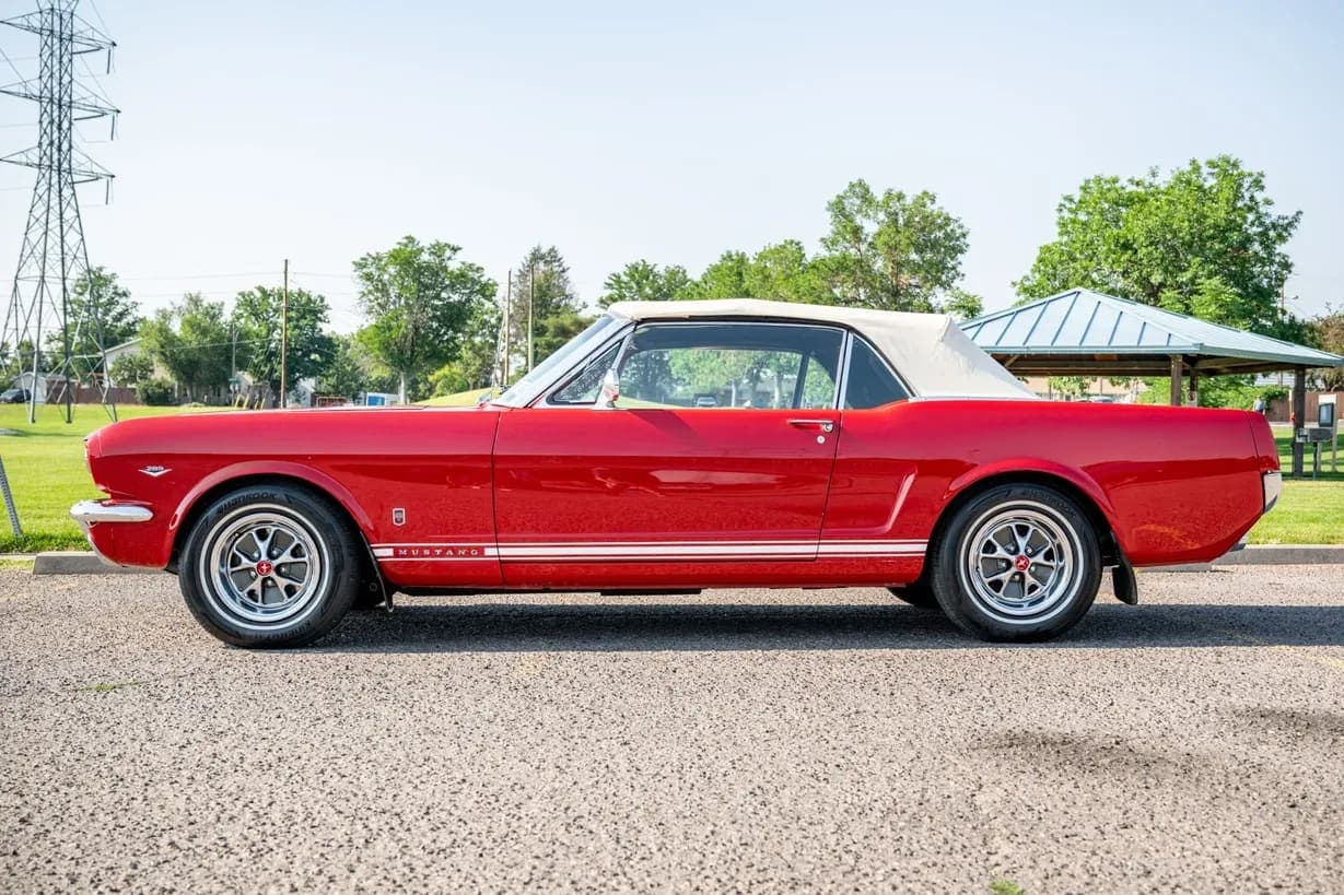 1966 Ford Mustang GT Convertible A-Code 289, view