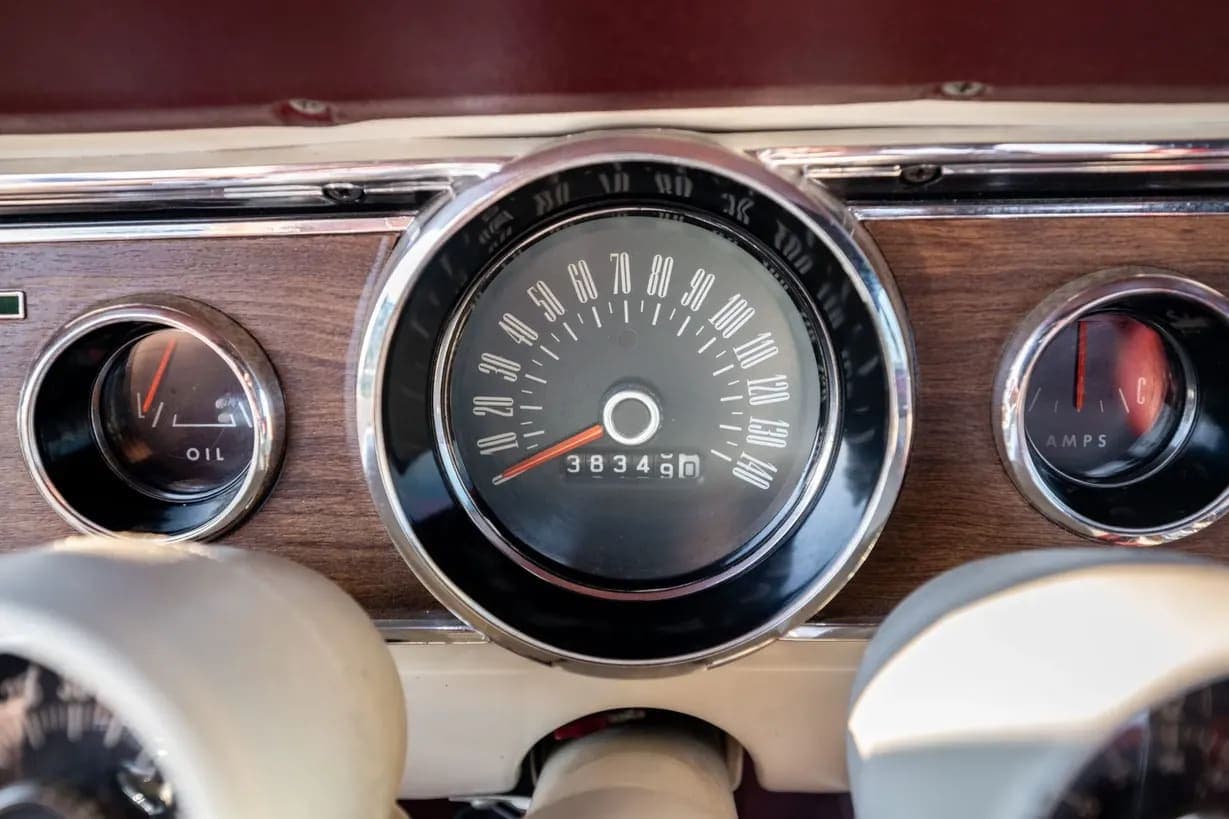 1966 Ford Mustang GT Convertible A-Code 289, view