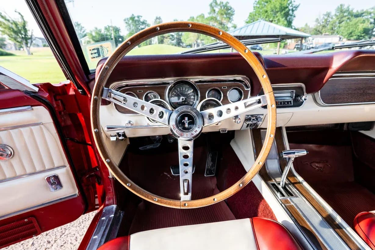 1966 Ford Mustang GT Convertible A-Code 289, view