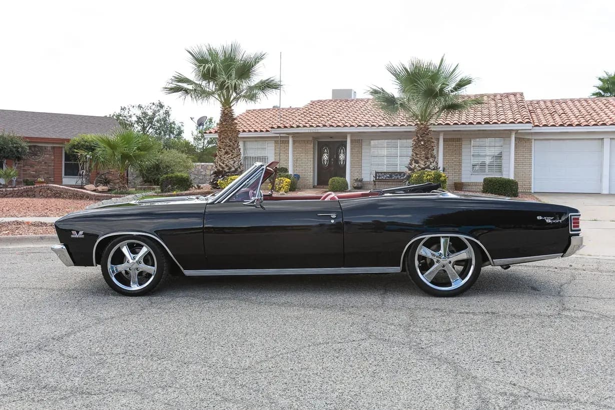 1967 Chevrolet Chevelle Malibu Convertible 4-Speed, view