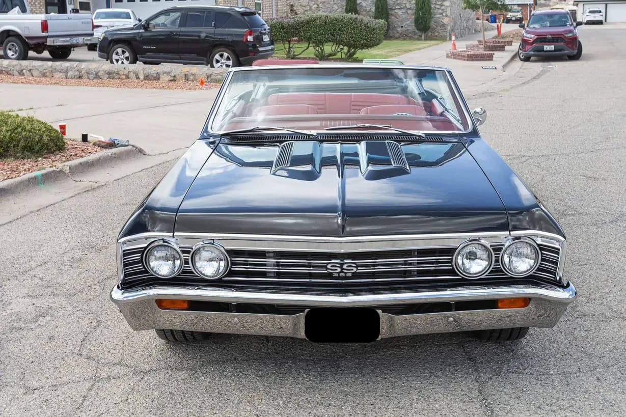 1967 Chevrolet Chevelle Malibu Convertible 4-Speed, view