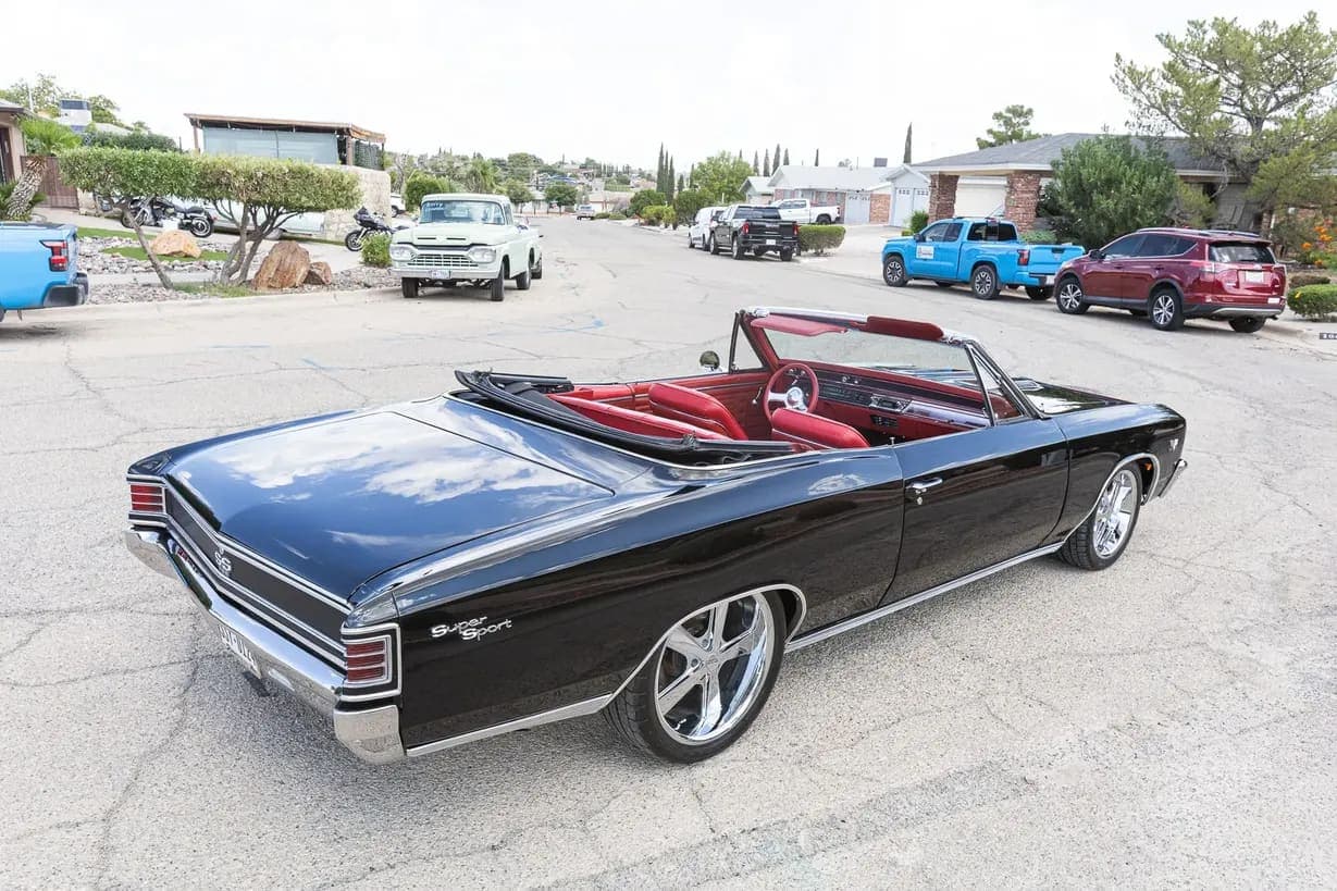 1967 Chevrolet Chevelle Malibu Convertible 4-Speed, view