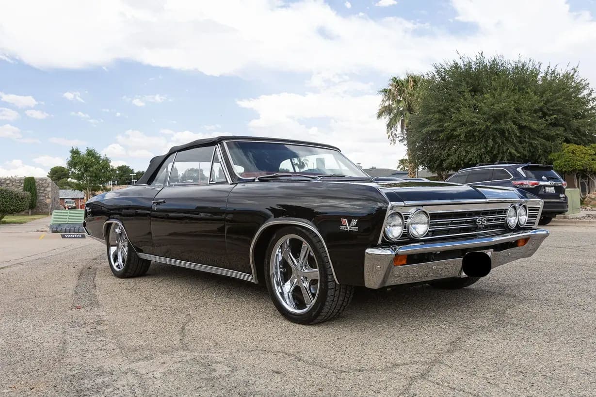 1967 Chevrolet Chevelle Malibu Convertible 4-Speed, view