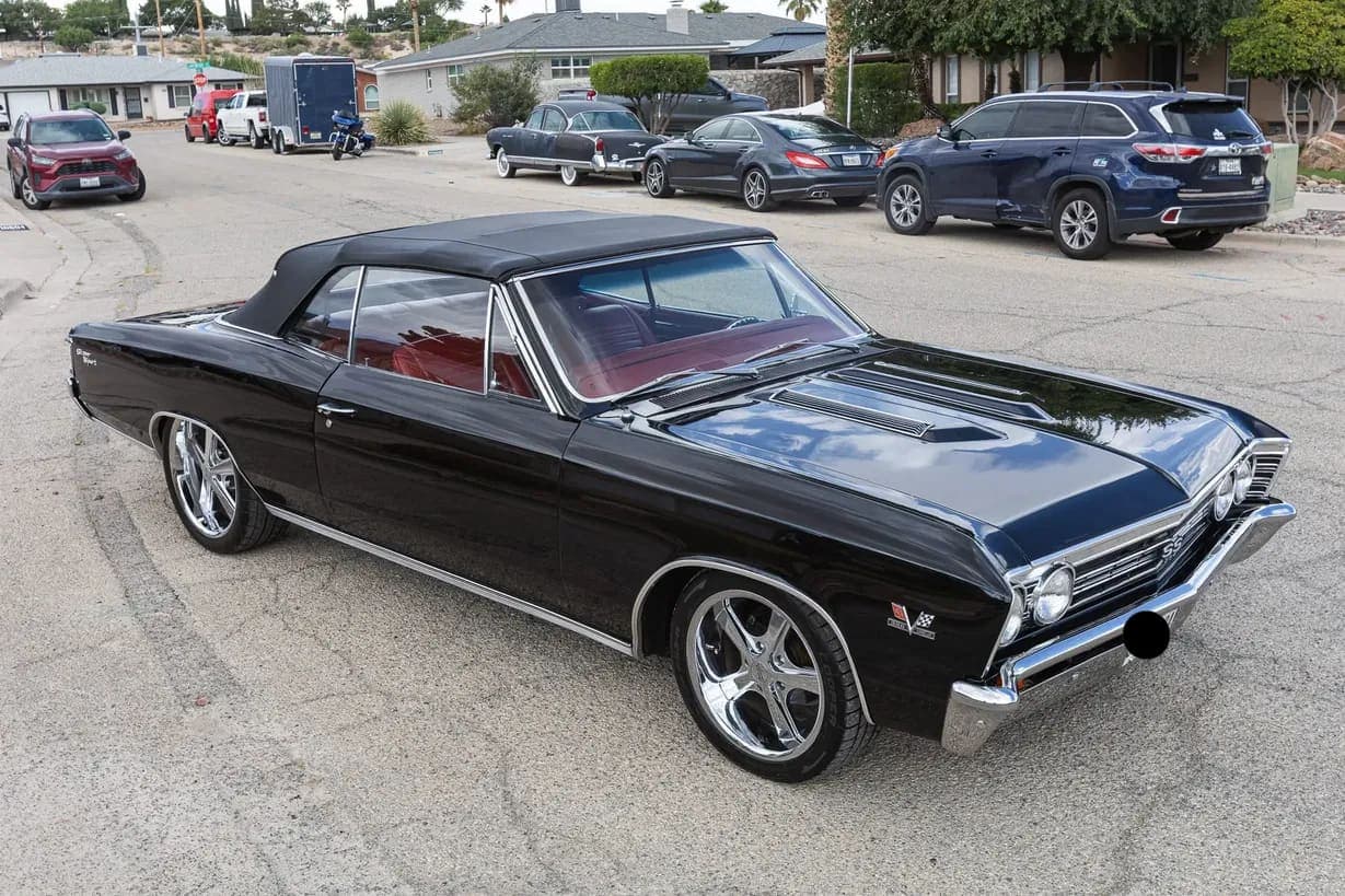 1967 Chevrolet Chevelle Malibu Convertible 4-Speed, view