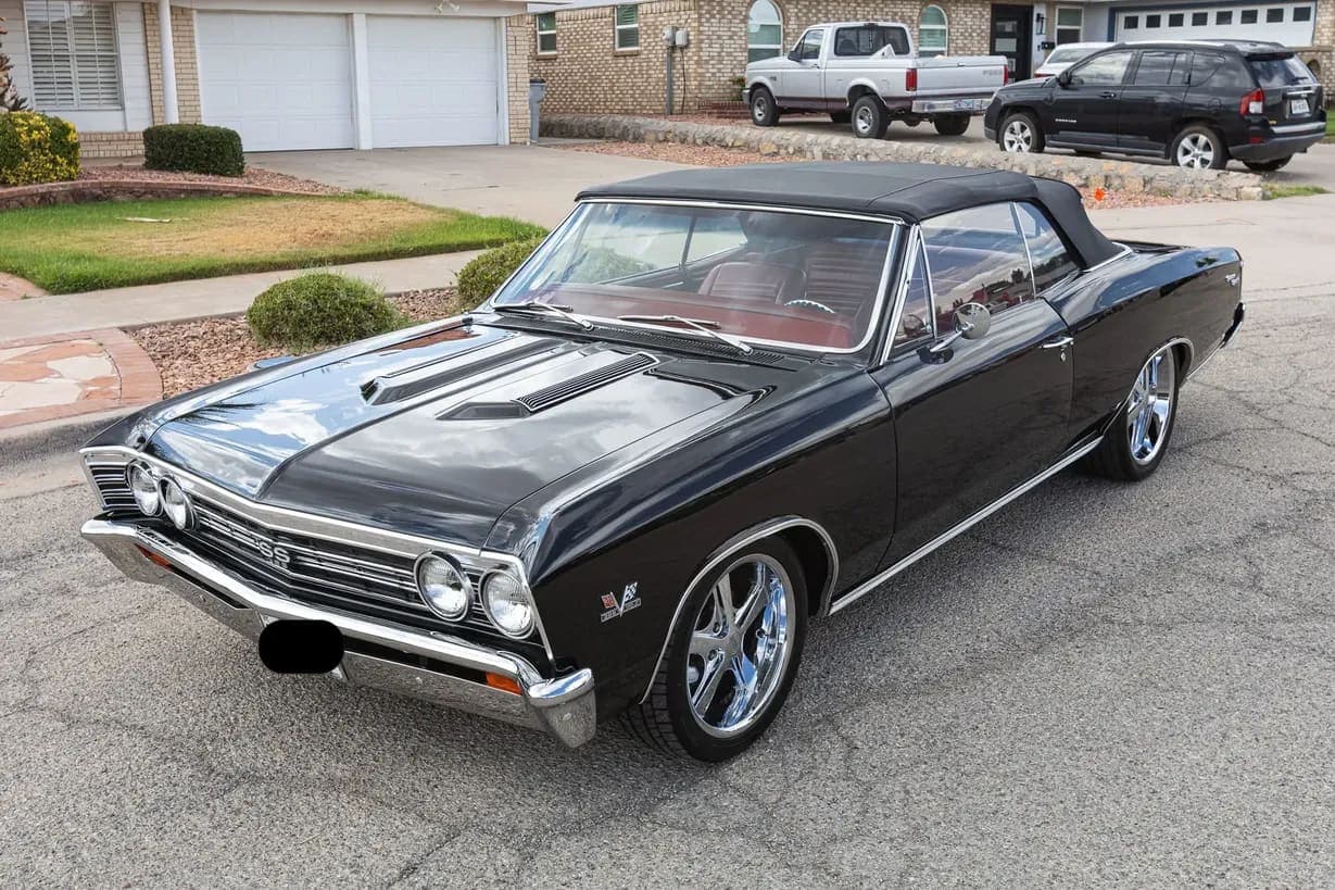 1967 Chevrolet Chevelle Malibu Convertible 4-Speed, view