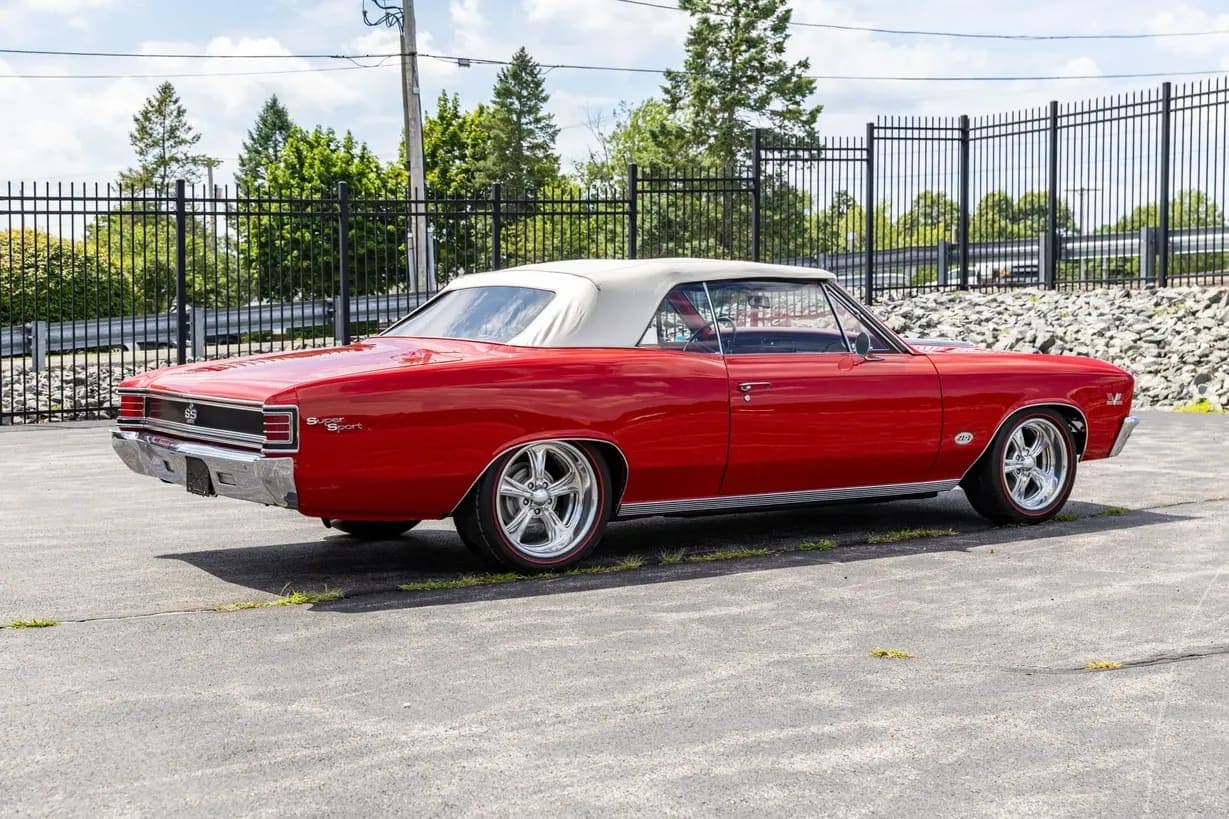 1967 Chevrolet Chevelle SS 396 Convertible 4-Speed, view