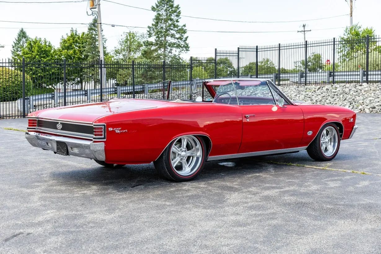 1967 Chevrolet Chevelle SS 396 Convertible 4-Speed, view